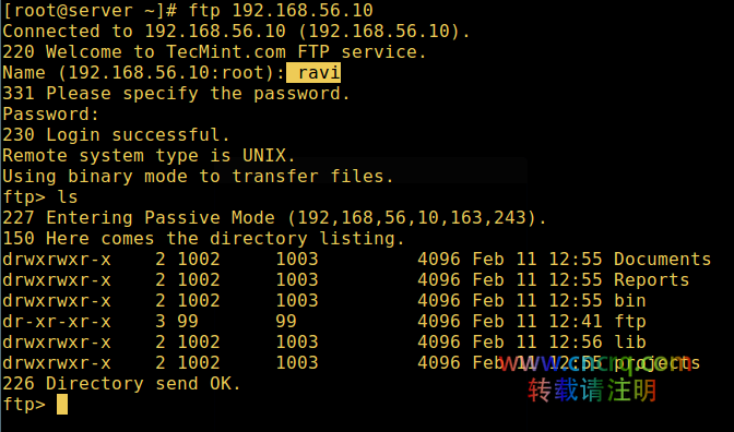 完全指南：如何在 CentOS 7 中安装、配置和安全加固 FTP 服务