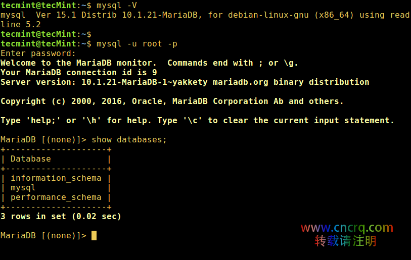 如何在 Debian 和 Ubuntu 上安装 MariaDB 10