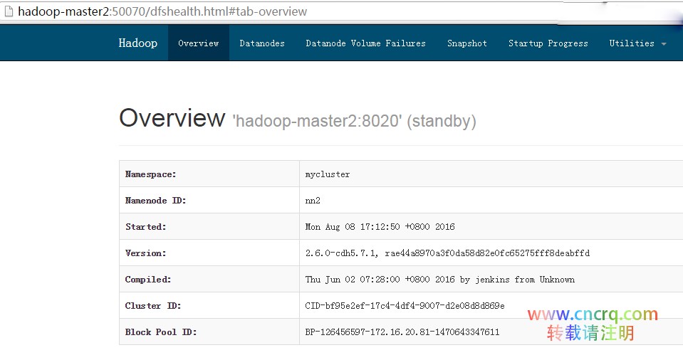 Hadoop 2.6.0 HA高可用集群配置详解（三）-图片8