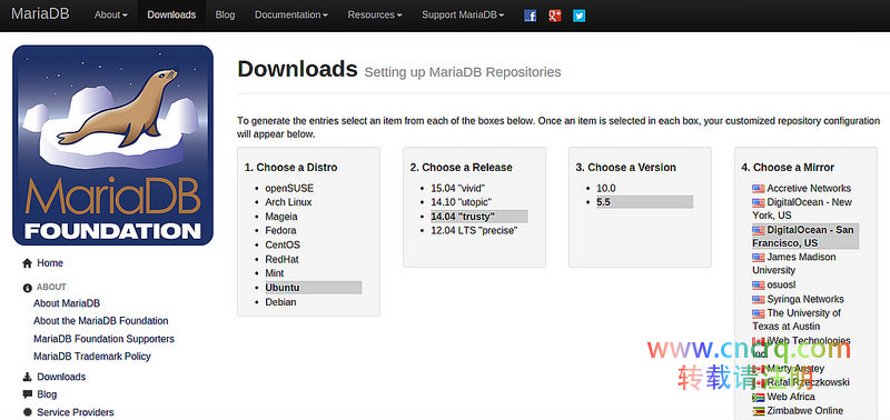 Download_mariaDB