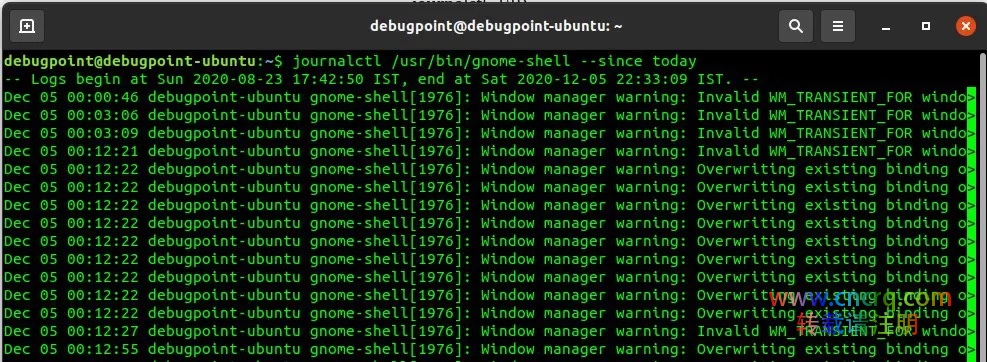 systemd 的 journalctl 工具及其各种命令的基础知识介绍-图片11