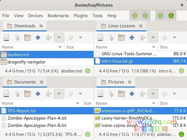 Linux SpaceFM 文件管理器了解一下-图片2