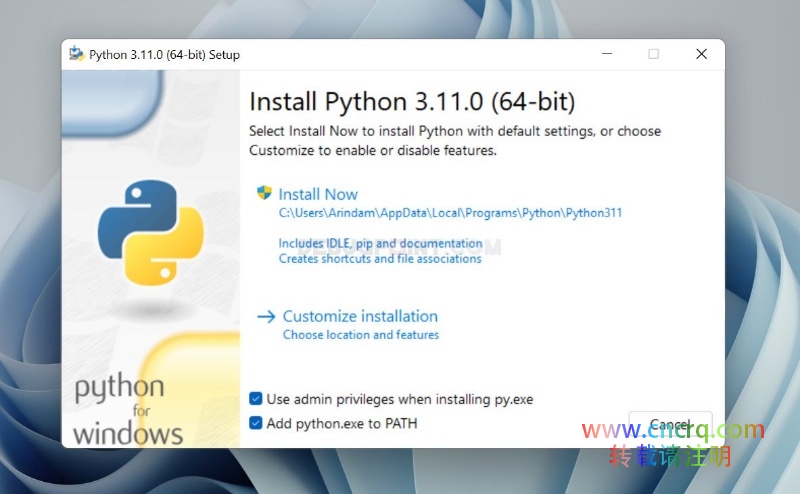 演示下如何在 Windows 上下载和安装 Python-图片2