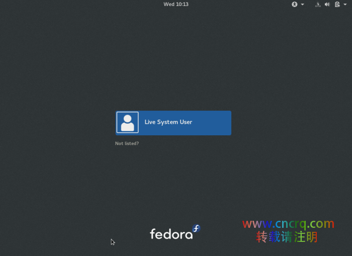 Fedora 25 Workstation 安装指南