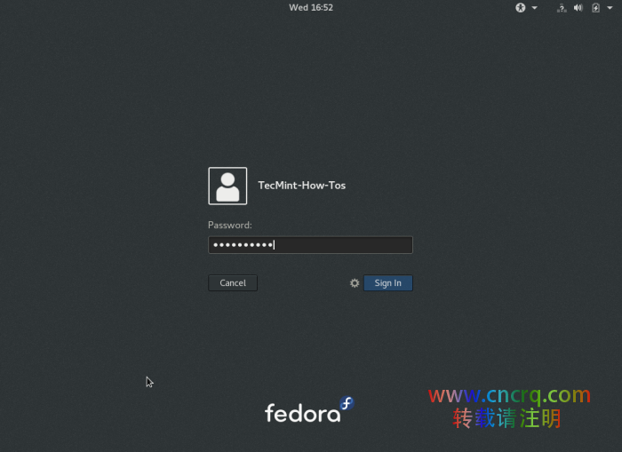 Fedora 25 Workstation 安装指南