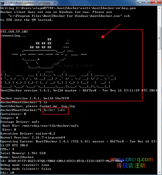 Windows7 上运行docker实战-图片2