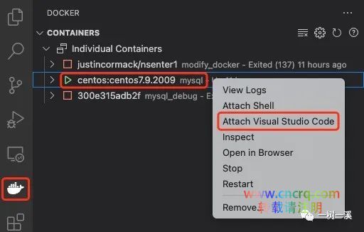 VSCode + Docker + CentOS 7.9 搭建 MySQL 调试环境-图片4