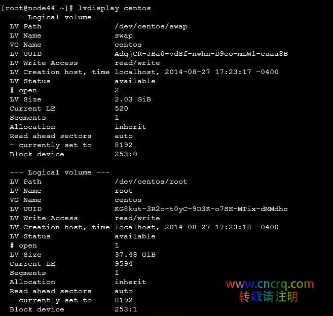 Centos 分割卷组-图片6