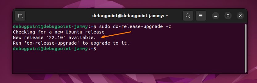 教你如何从 Ubuntu 22.04 LTS 升级到 22.10-图片4